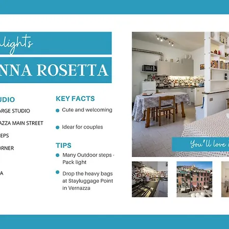 Nonna Rosetta Traditional Apartment Vernazza